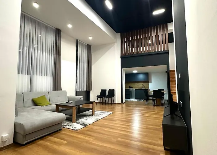 Stylish Loft Living Modern-2br With High Ceilings Apartament Skopje